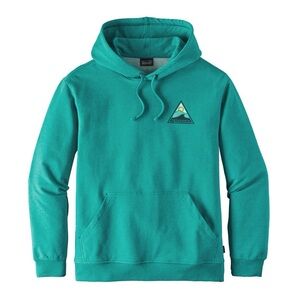 Patagonia Rollin’ Thru Hoodie Men’s Medium True Teal Midweight